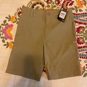 Youth Khaki Shorts Under Armour